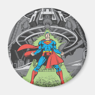 Imán Superman expuesto a la criptonita