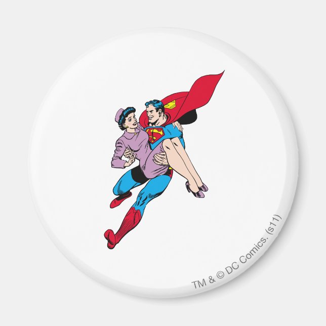 Imán Superman rescata a Louis (Frente)