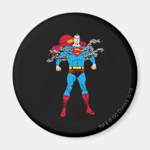Imán Superman rompe cadenas