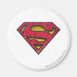 Imán Superman S-Shield   Logotipo con problemas