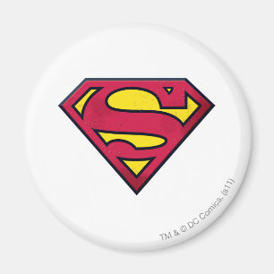 Imán Superman S-Shield   Logotipo de suciedad