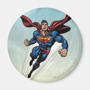 Imán Superman salta hacia arriba