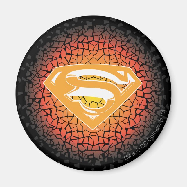 Imán Superman Stylized | Logo de Crackers (Frente)