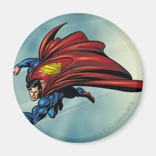 Imán Superman vuela con capa