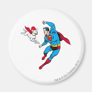 Imán Superman y Krypto 2