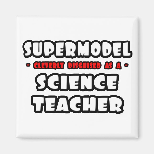 Imán Supermodelo .. Profesora de Ciencia (Frente)