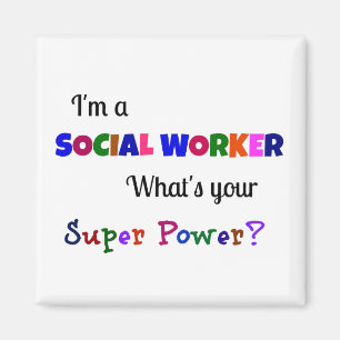 Imán Superpotencia de trabajador social