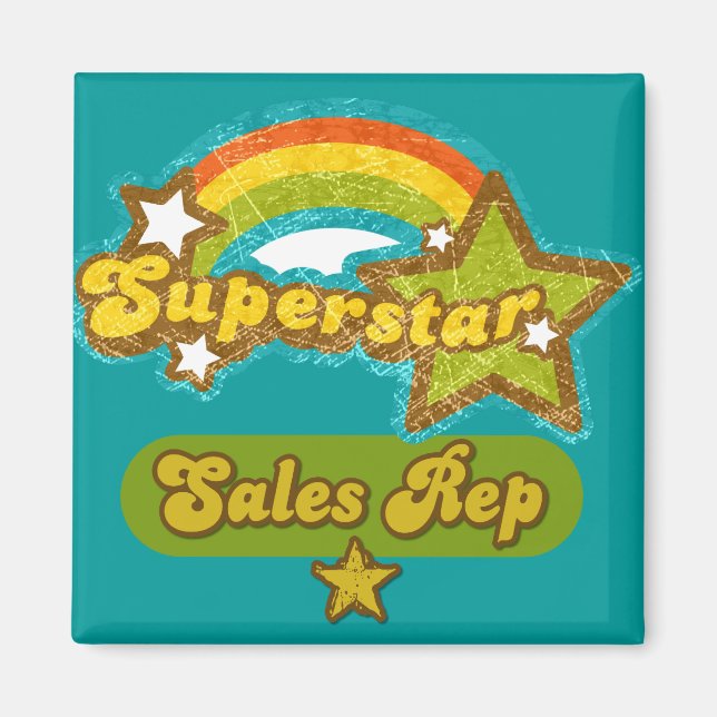 Imán Superstar Sales Rep (Frente)
