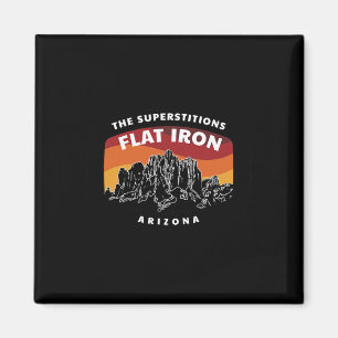 Imán Superstición Flat Iron Arizona Montaña Senderismo