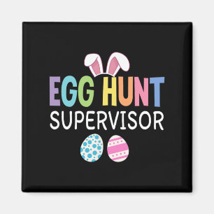 Imán Supervisor de Huevos Funny Hombres de Pascua Famil