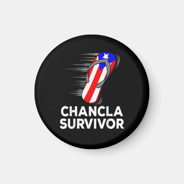 Imán Superviviente de chancla (Frente)