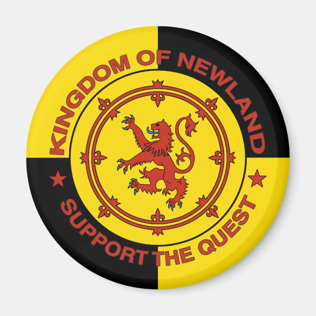 Imán Support the Quest (Frente)