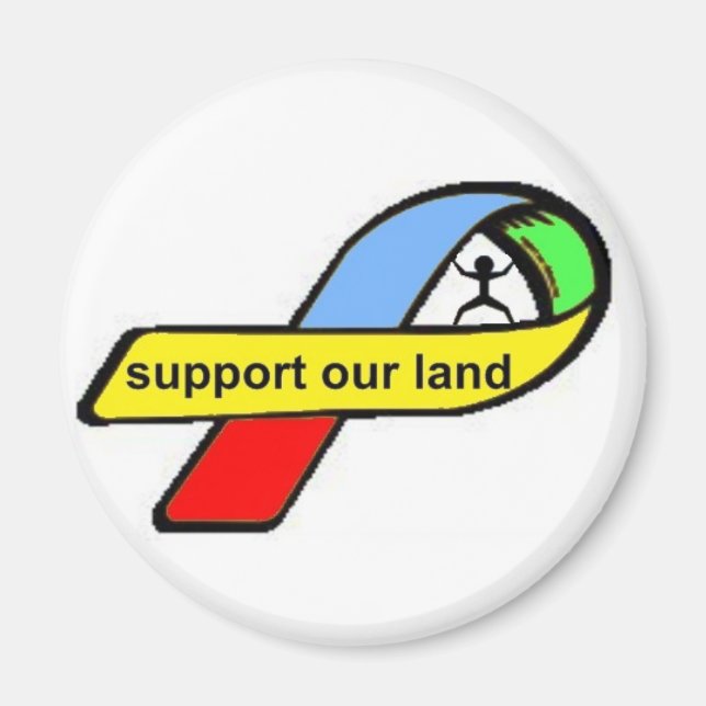 Imán SupportOurLand Magnet (Frente)