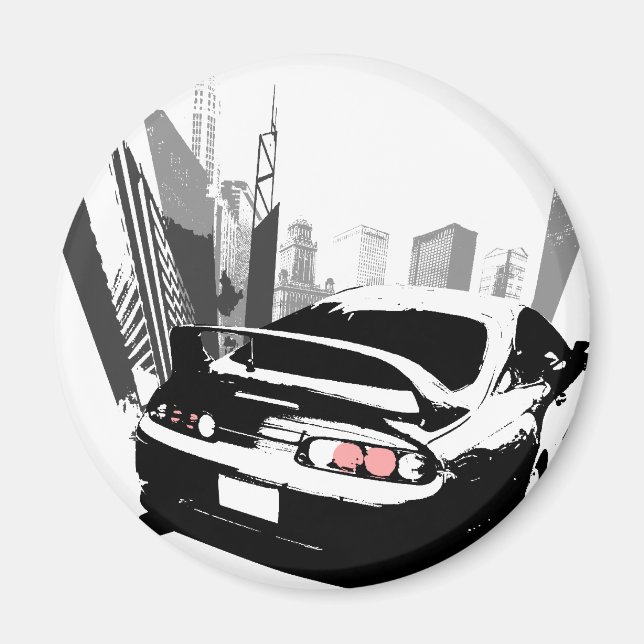 Imán Supra Rollin' (Frente)