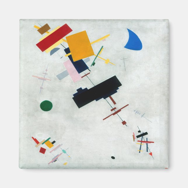 Imán Suprematismo de Kazimir Malevich (Frente)