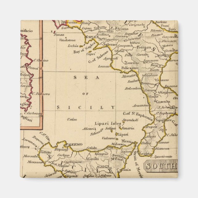 Imán Sur de Italia (Frente)