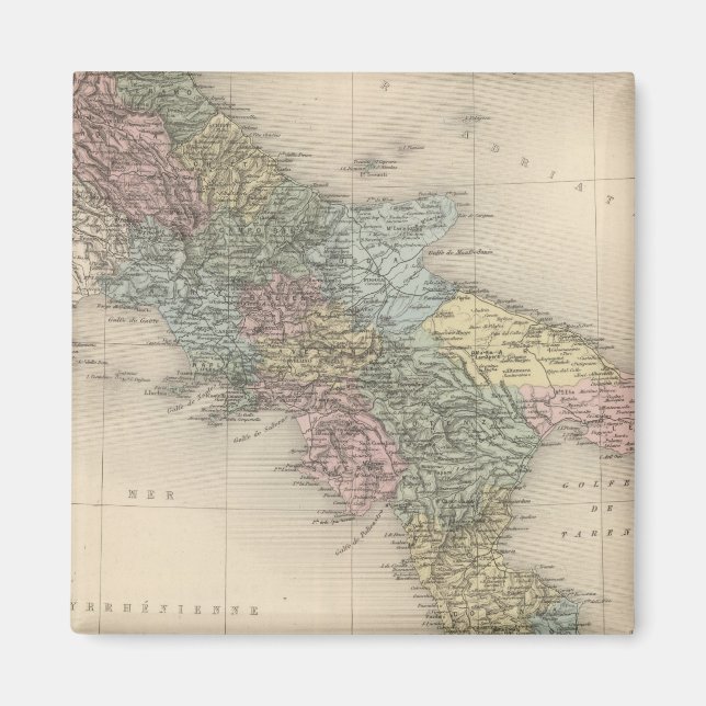 Imán Sur de Italia 4 (Frente)