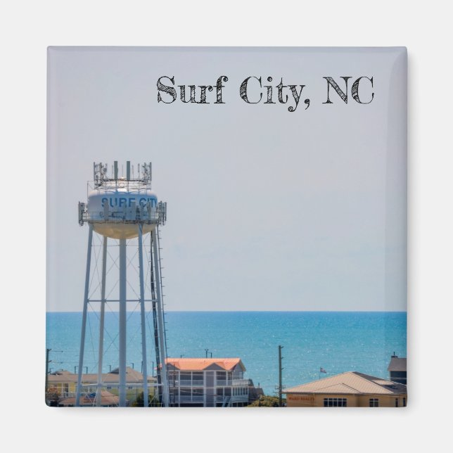 Imán Surf City, NC (Frente)