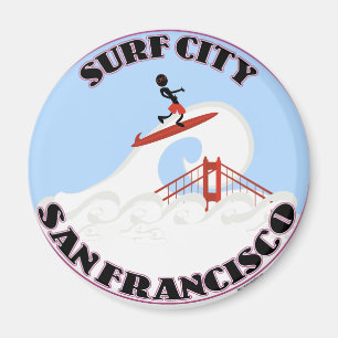 Imán Surf City San Francisco