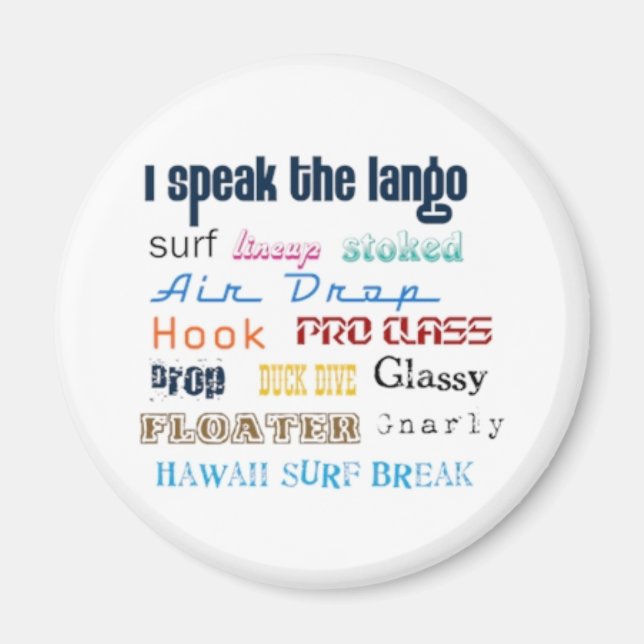 Imán Surf Lango LIMITED EDITION (Frente)