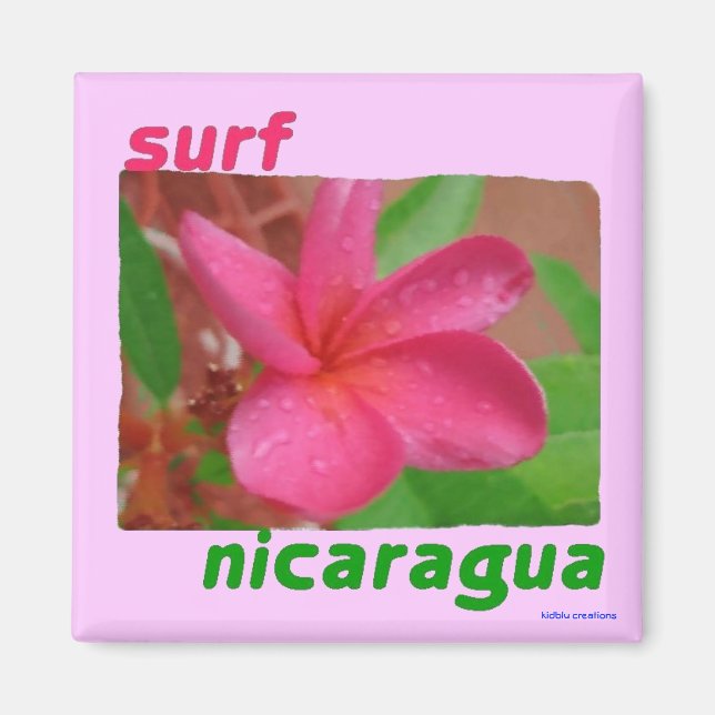 imán - surf nicaragua (Frente)