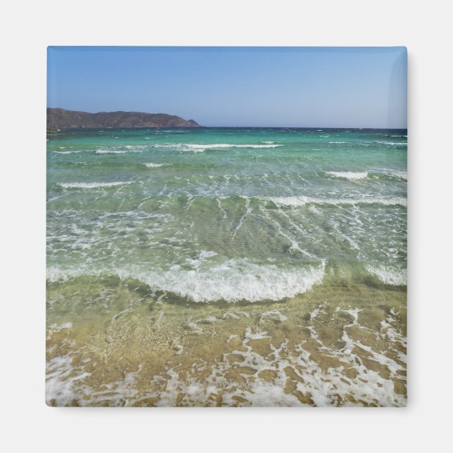 Imán Surf oceánico en la playa de Elafonisi - Europa, G (Frente)