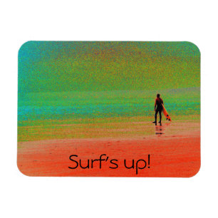 Imán "¡Surf se ha levantado!"