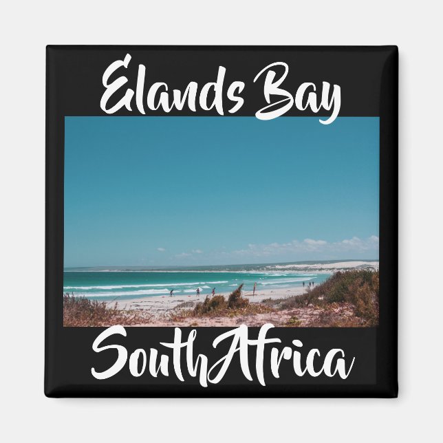 Imán Surf Surfing de Elands Bay Sudáfrica (Frente)