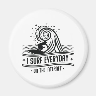 Imán Surf Todos Los Días En Internet