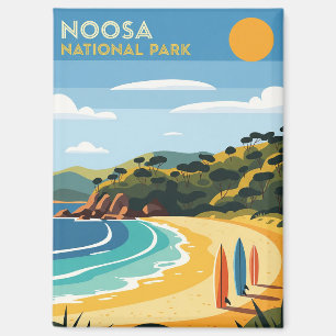 Imán Surfboards en el Parque Nacional Noosa en Australi
