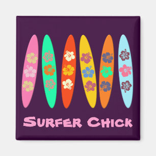 Imán Surfboards floridas Girlie