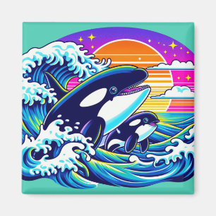 Imán Surfeando las olas