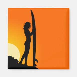 Imán Surfer Girl Magnet
