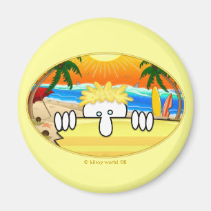 Imán Surfer Kilroy Magnet