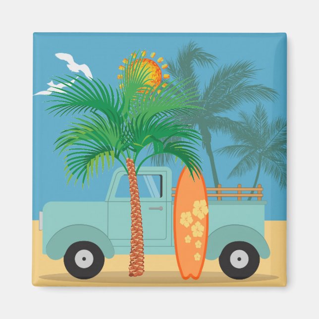 Imán Surfer Magnet (Frente)