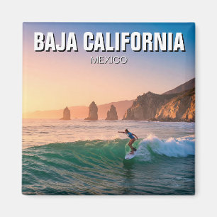 Imán Surfer Sunset Baja California
