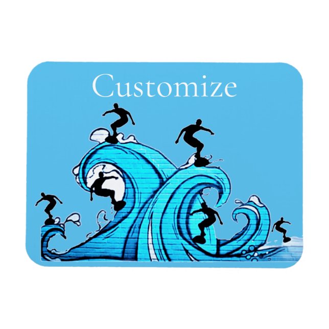 Imán Surfers Everywhere Thunder_Cove (Horizontal)