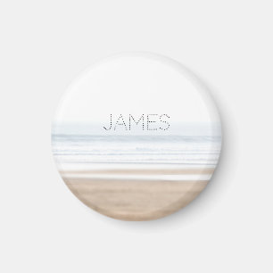 Imán Surfing beach personalizado