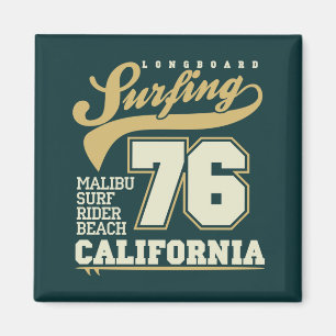 Imán Surfing de Longboard   California 76