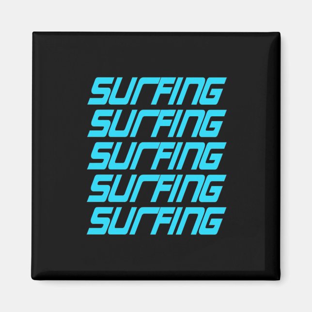 Imán Surfing Surfing (Frente)