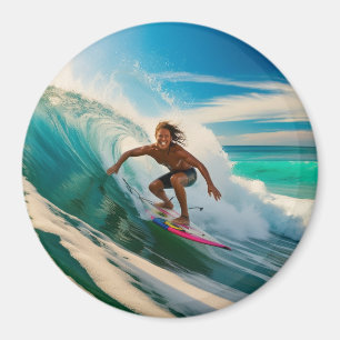 Imán Surfing un mar americano