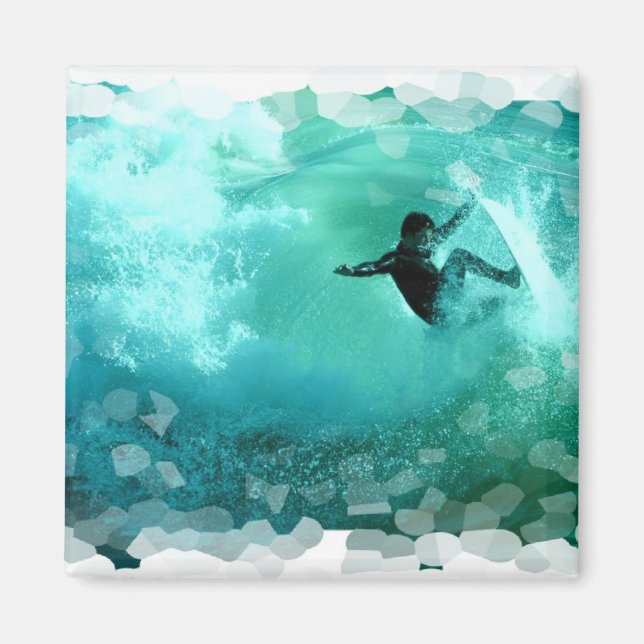 Imán Surfing Wipeout Magnet (Frente)