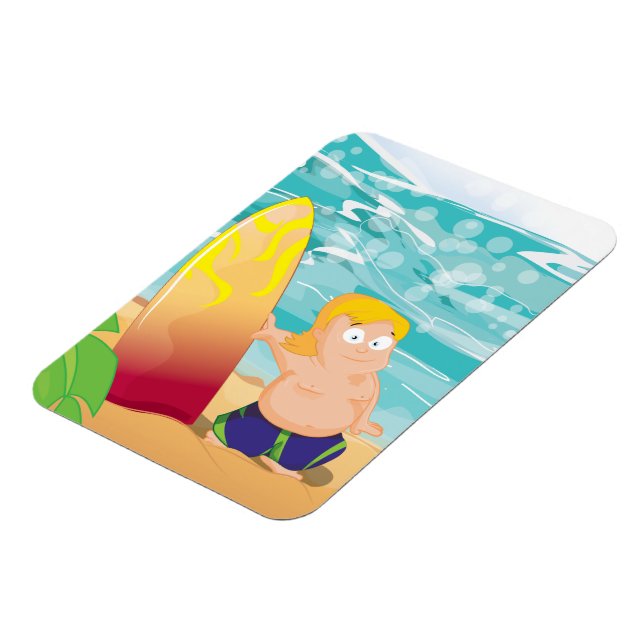 Imán Surfista (Lado Izquierdo)