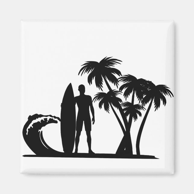 Imán Surfista (Frente)
