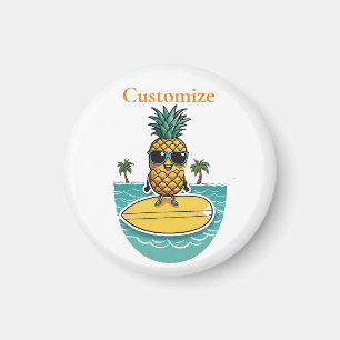 Imán Surfista De Piña Viaja A Wave Thunder_Cove