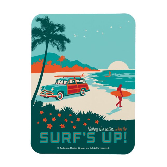 Imán Surf's Up (Vertical)
