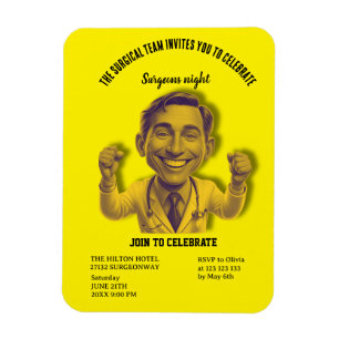 Imán surgeons night doctor join to celebrate