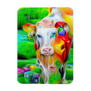 Imán Surreal Farm Art