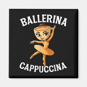Imán Surreal italiano Brainrot Meme Ballerina Cappuccin