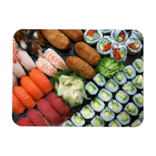 Imán Surtido de favoritos de sushi japonés